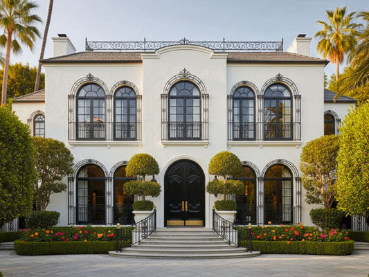 How to Style a Moroccan Rug in a Hollywood Regency Interior