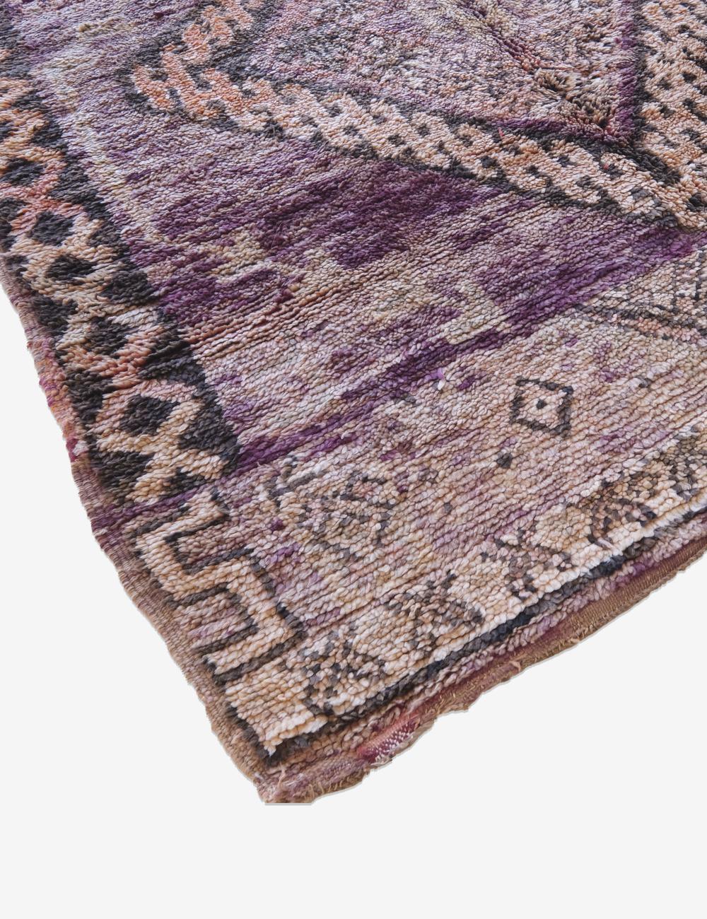 1960s Moroccan Boujaad Wool Rug 10.1 x 6.2 ft / 307 x 191 cm - Surcoma