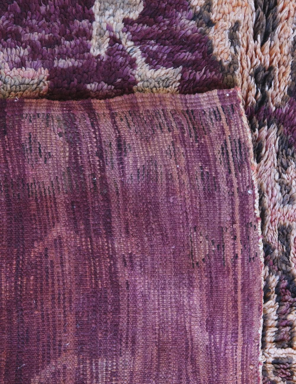 1960s Moroccan Boujaad Wool Rug 10.1 x 6.2 ft / 307 x 191 cm - Surcoma