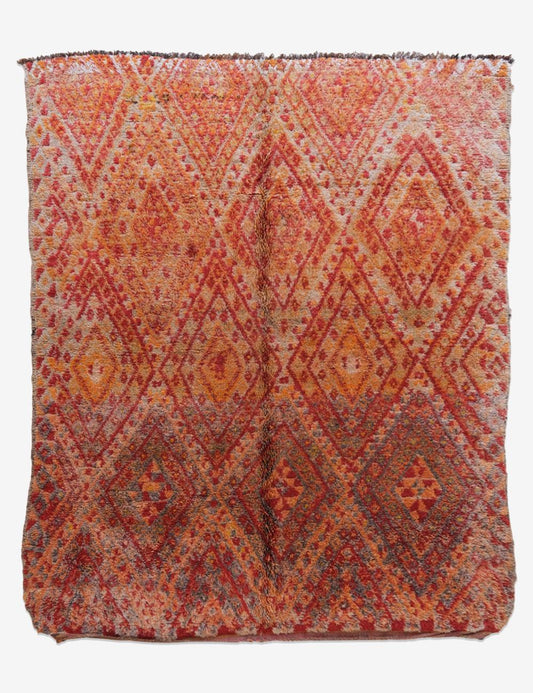1960s Moroccan Collector Rug 10 x 7.6 ft / 304 x 234 cm - Surcoma