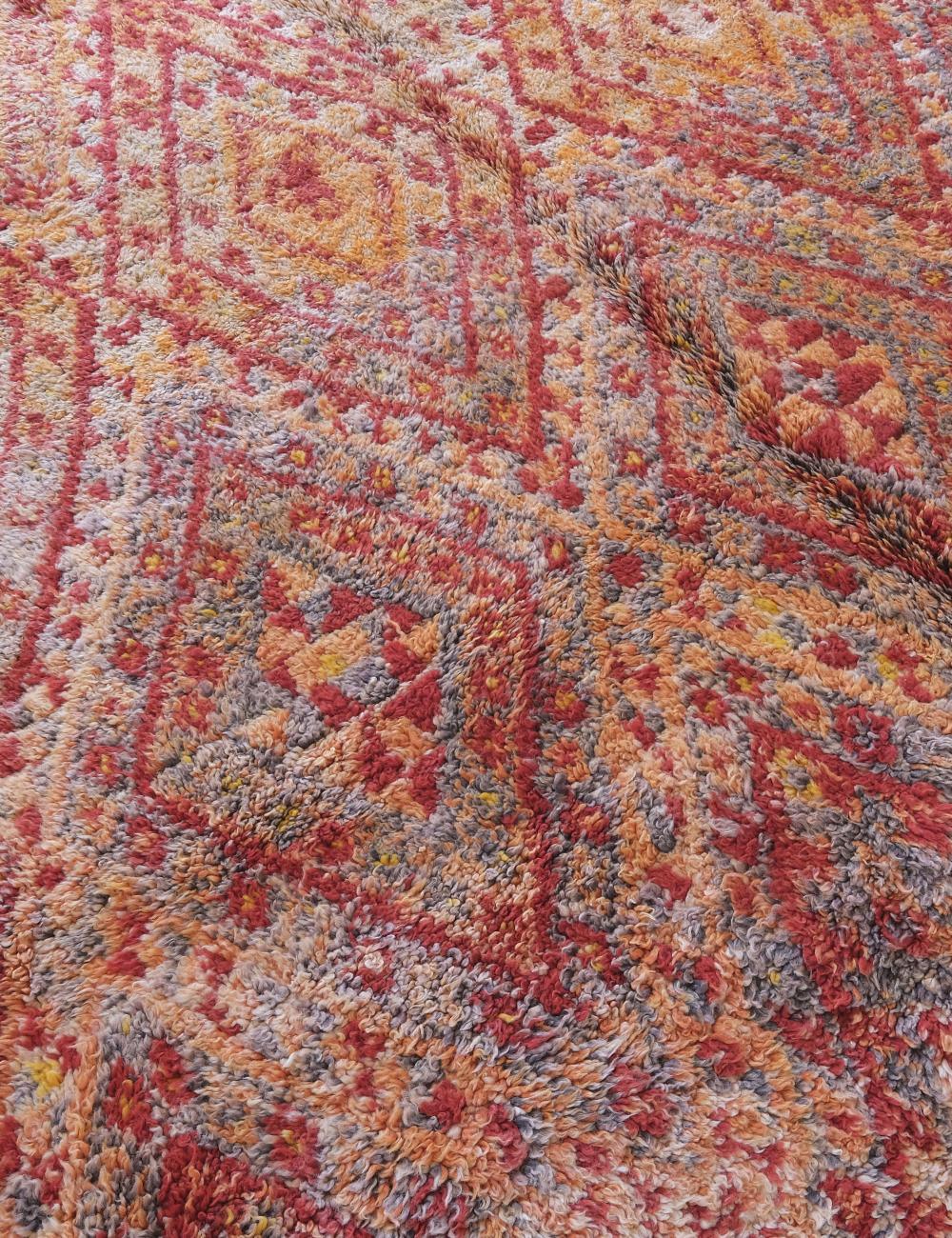 1960s Moroccan Collector Rug 10 x 7.6 ft / 304 x 234 cm - Surcoma
