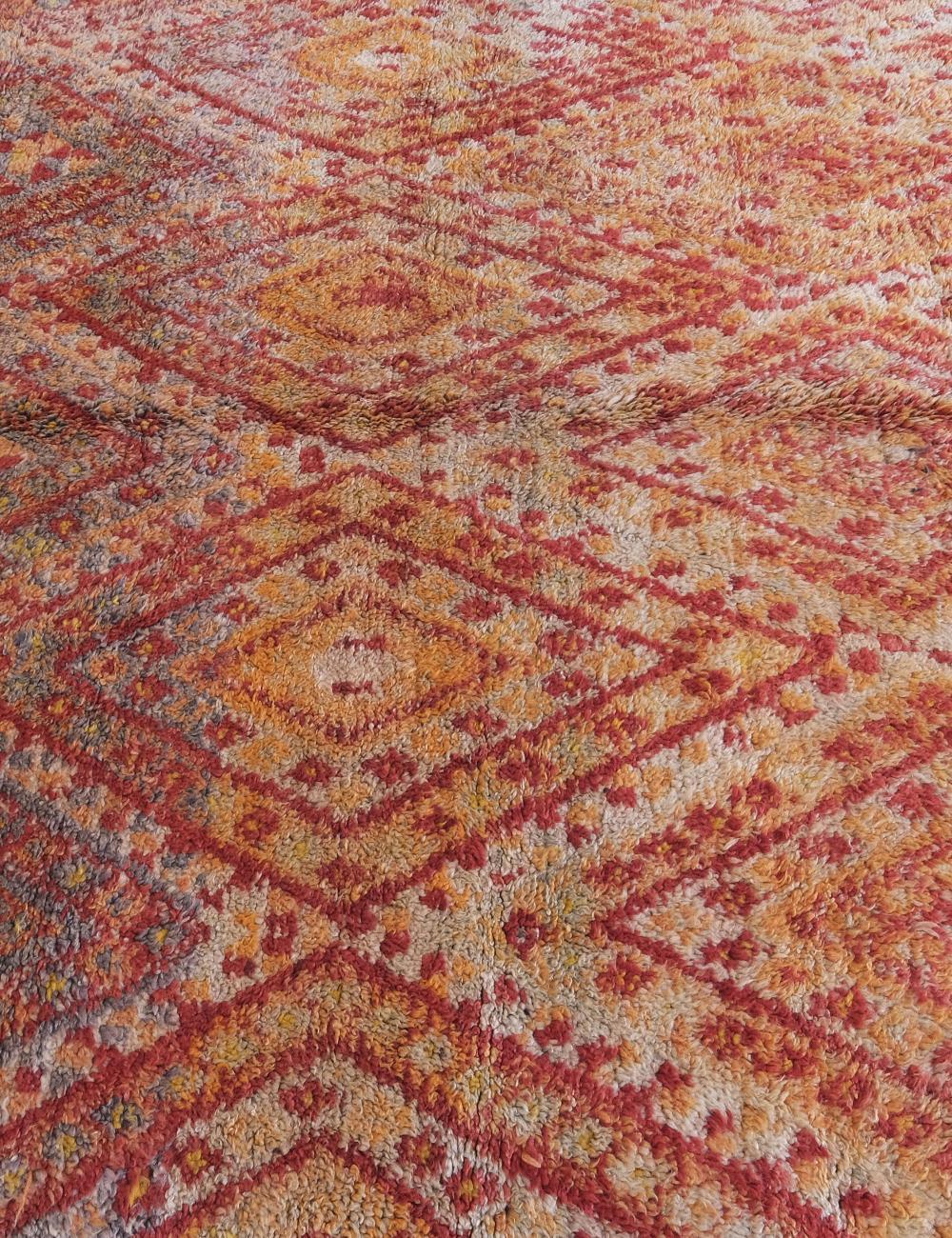 1960s Moroccan Collector Rug 10 x 7.6 ft / 304 x 234 cm - Surcoma