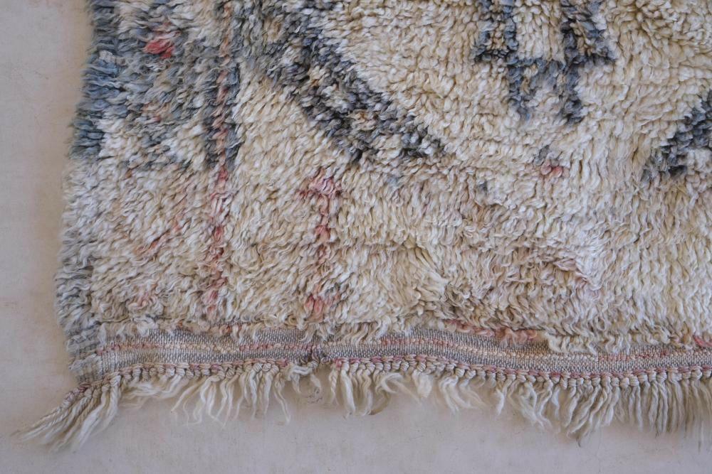 Moroccan Beni Ourain Wool Rug 8.9 x 7 ft / 271 x 215 cm - Surcoma