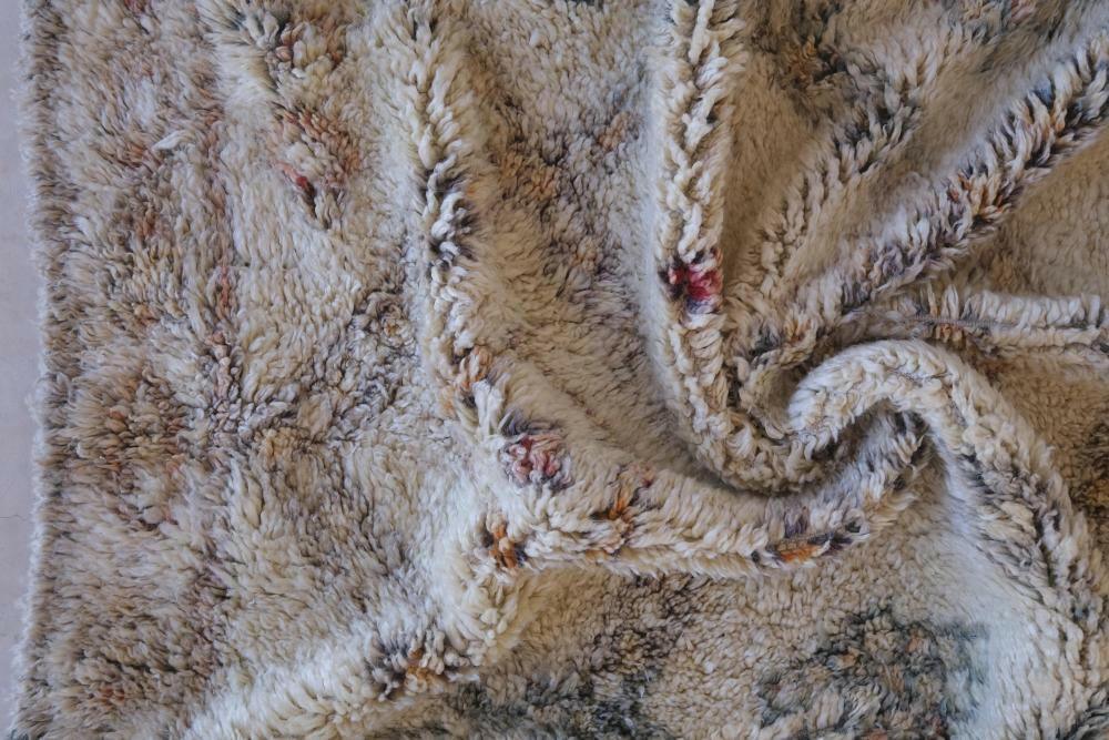Moroccan Beni Ourain Wool Rug 8.9 x 7 ft / 271 x 215 cm - Surcoma