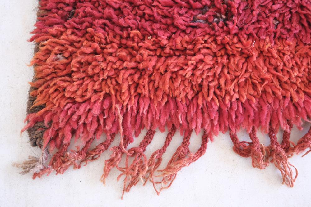 Moroccan Rehamna Rug 7.6 x 6.2 ft / 231 x 190 cm - Surcoma
