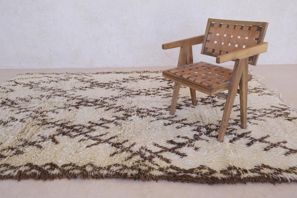 Moroccan Beni Ourain Wool Rug 10.5 x 6.8 ft / 320 x 210 cm - Surcoma