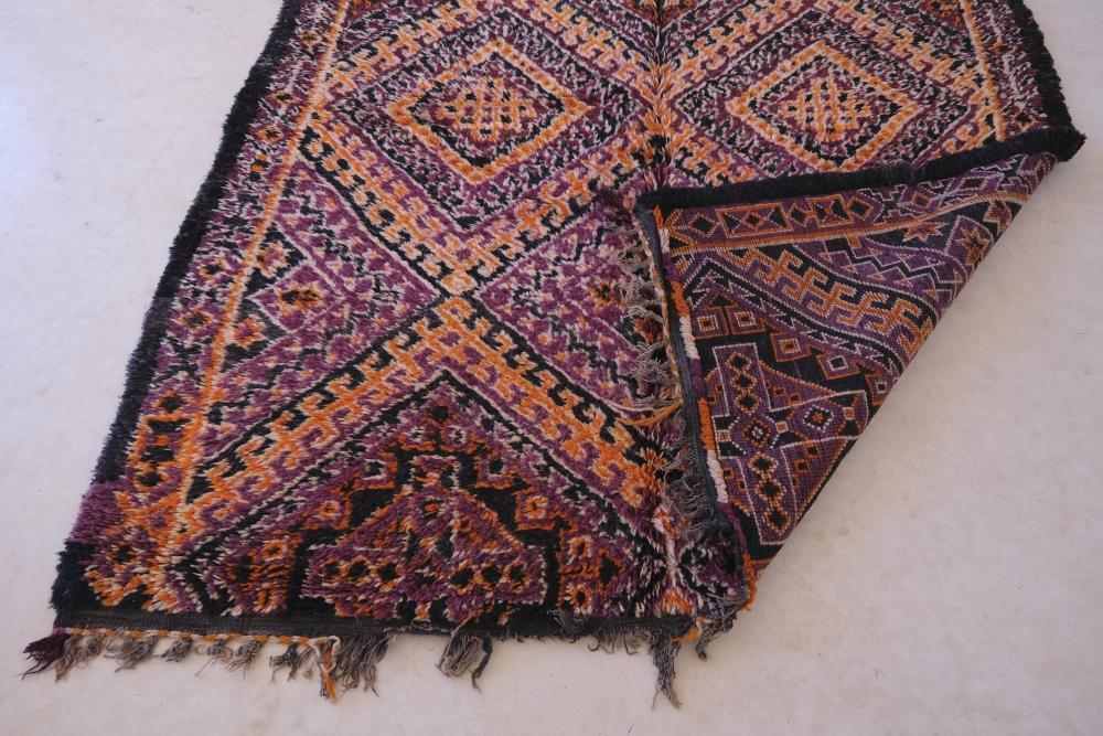 Collectible Beni MGuild Wool Rug 13.2 x 5.9 ft / 402 x 180 cm - Surcoma