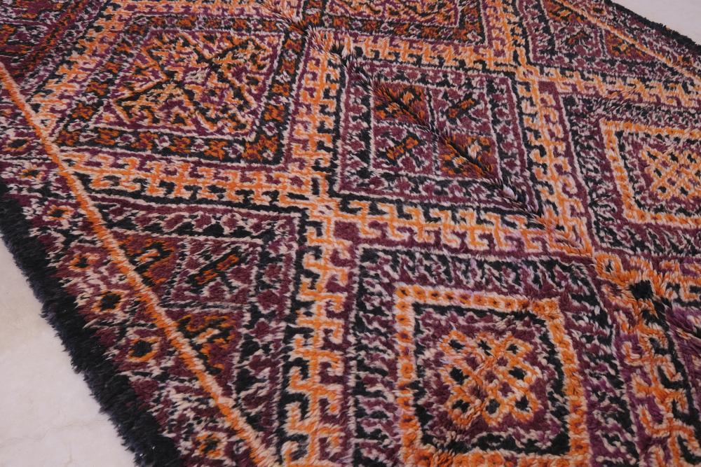 Collectible Beni MGuild Wool Rug 13.2 x 5.9 ft / 402 x 180 cm - Surcoma