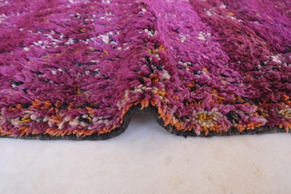 Moroccan Beni M'Guild Purple Wool Rug 9.6 x 6.3 ft / 294 x 192 cm - Surcoma