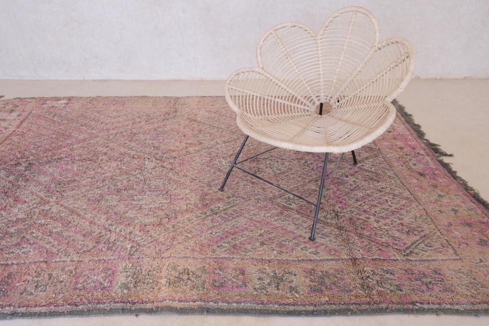 Moroccan Handknotted Zayan Wool Rug 10.5 x 7.1 ft / 319 x 217 cm - Surcoma