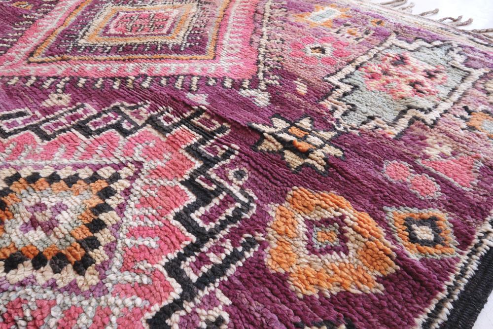 Moroccan Handwoven Wool Rug 11 x 6.5 ft / 334 x 199 cm - Surcoma