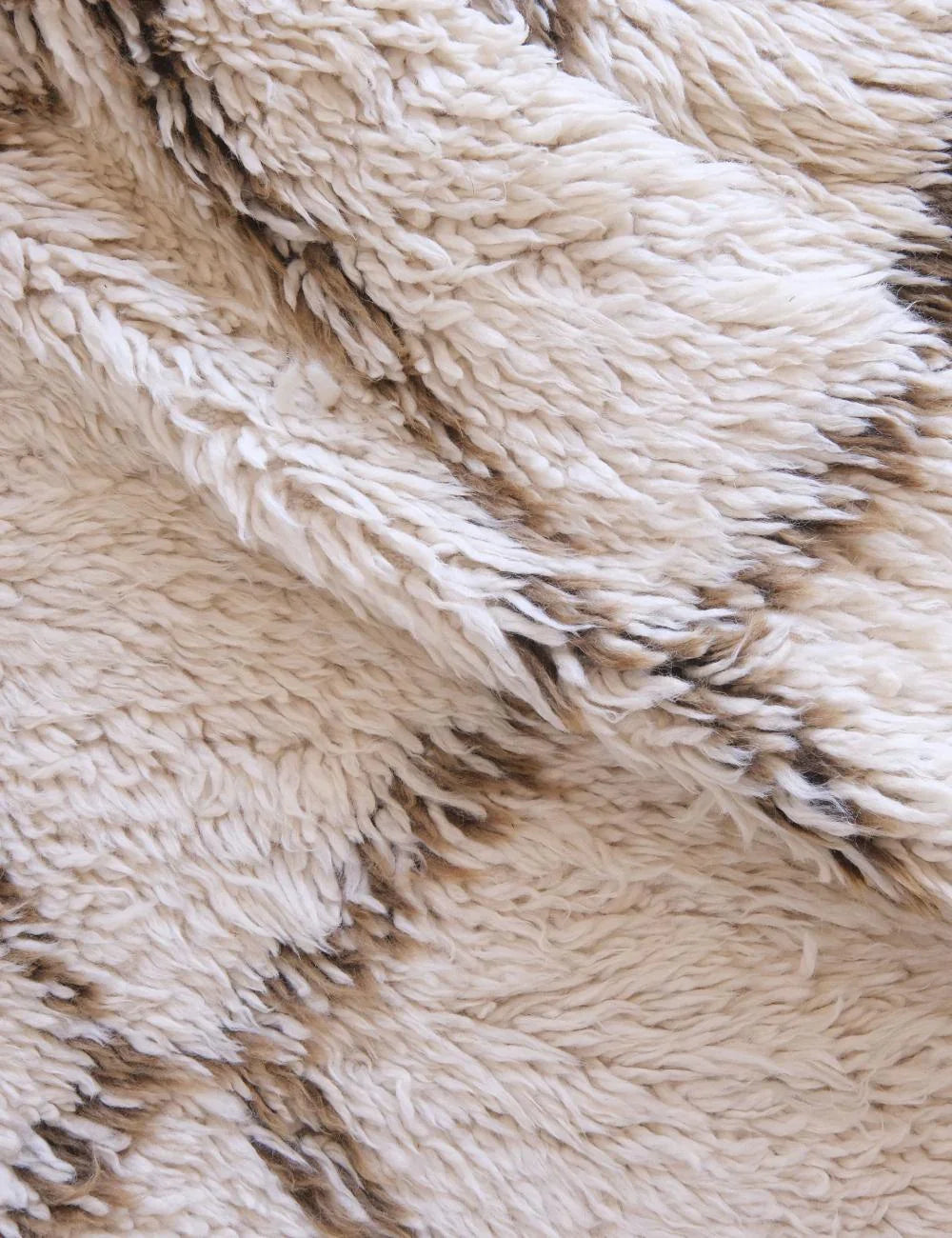 1980s Moroccan Marmoucha Wool Rug 9.2 x 5.6 ft / 281 x 172 cm - Surcoma