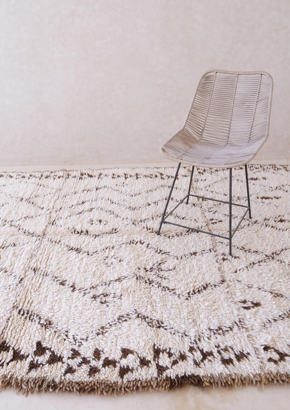 Moroccan Marmoucha Wool Rug 9.8 x 6.1 ft / 300 x 187 cm - Surcoma