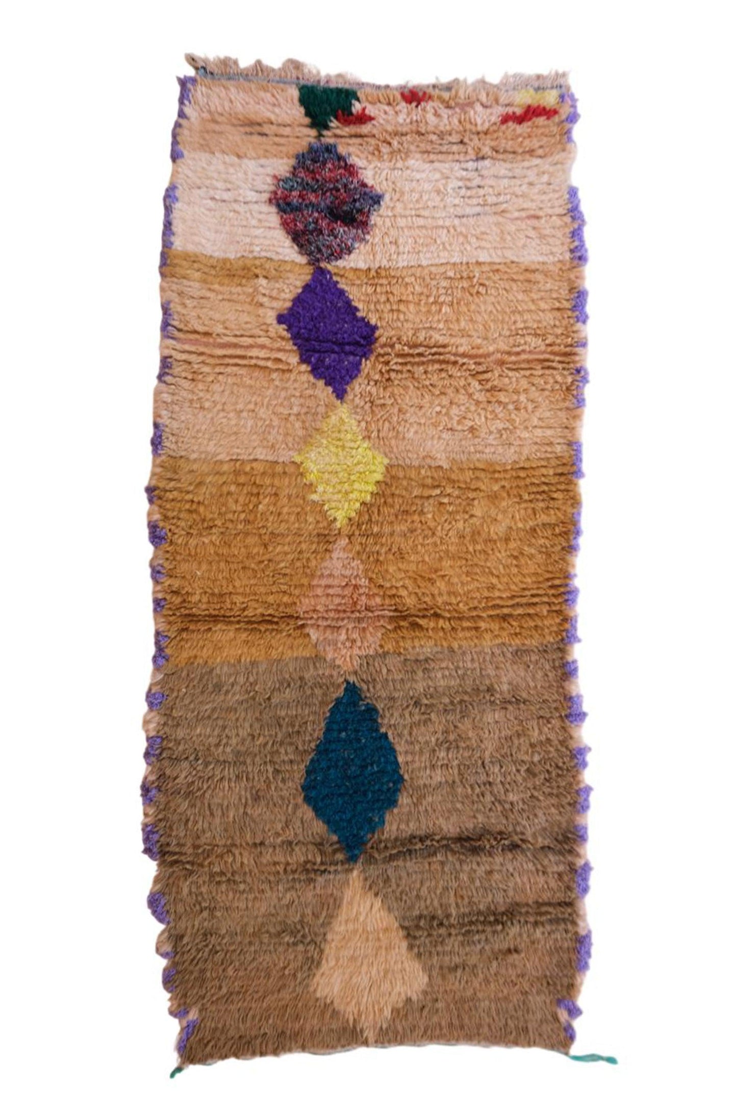 Moroccan Hallway Boujad Rug 9.1 x 3.6 ft / 276 x 111 cm - Surcoma