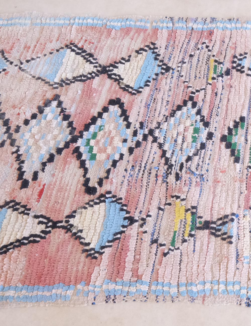 1990s Moroccan Hallway Rug 10.6 x 2.7 ft / 322 x 84 cm