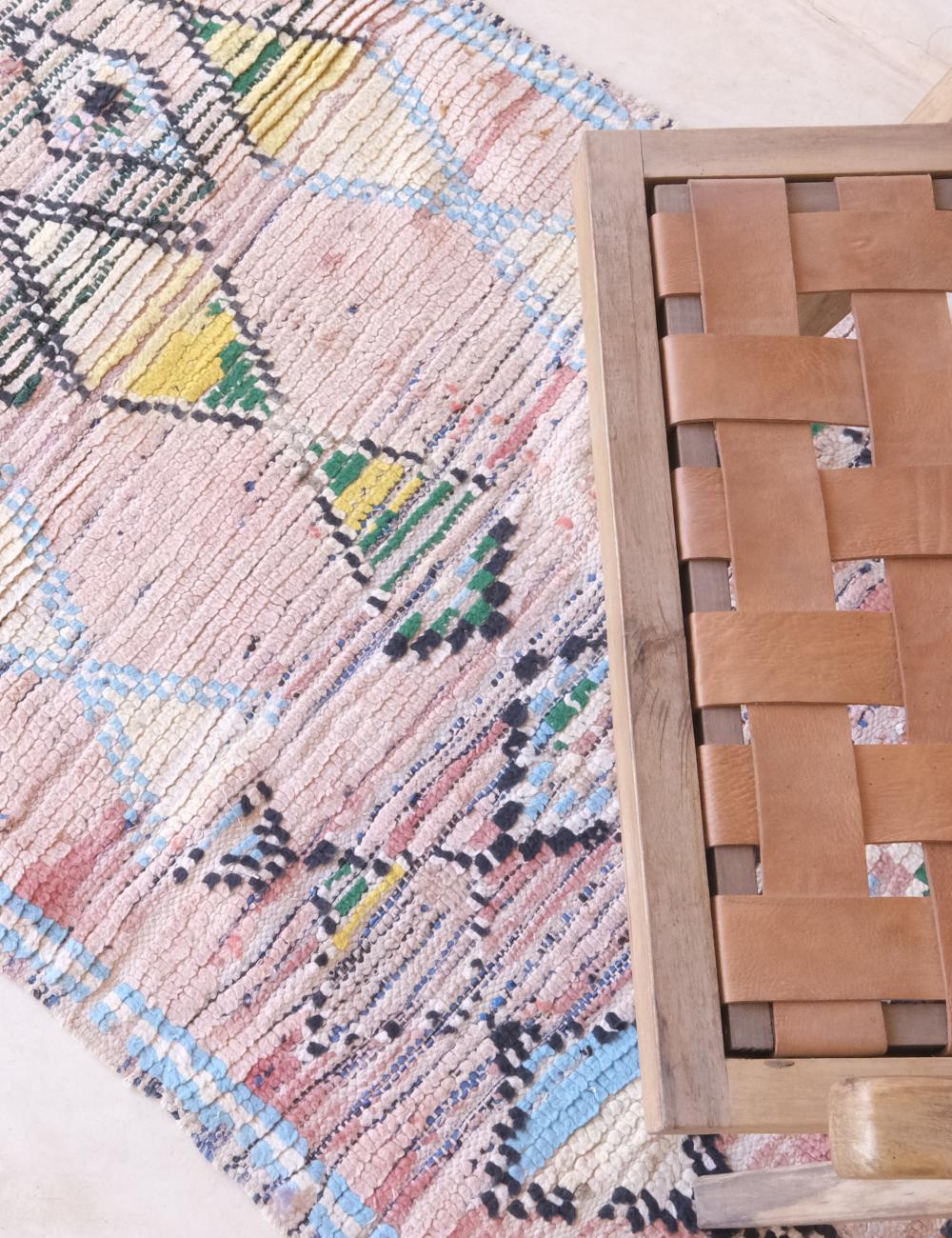 1990s Moroccan Hallway Rug 10.6 x 2.7 ft / 322 x 84 cm