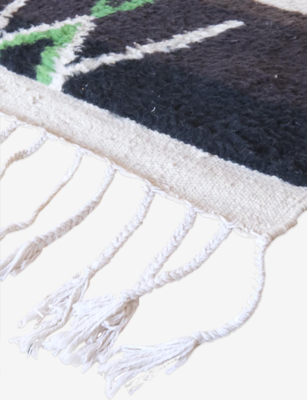 Moroccan Abstract Wool Rug 9.4 x 6.9 ft / 287 x 211 cm - Surcoma