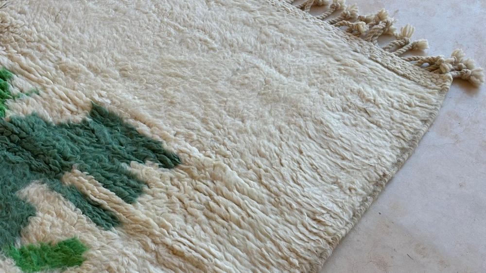 Moroccan Abstract Wool Rug 9.8 x 6.6 ft / 298 x 203 cm - Surcoma