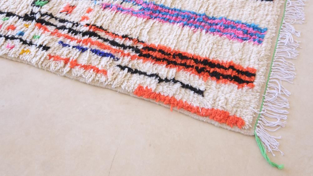 Moroccan Azilal Runner Rug - 11.8 x 2.9 ft / 361 x 89 cm - Surcoma