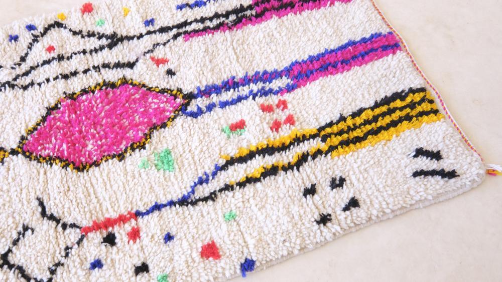 Moroccan Azilal Runner 6.1 x 2.7 ft / 186 x 85 cm - Surcoma