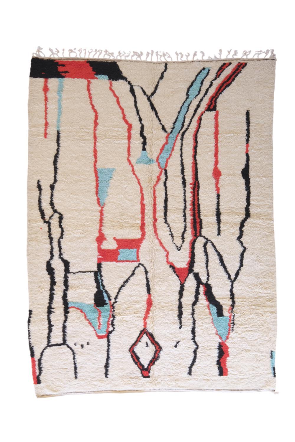 Azilal Moroccan Rug - 10.9 x 7.6 ft / 333 x 234 cm - Surcoma