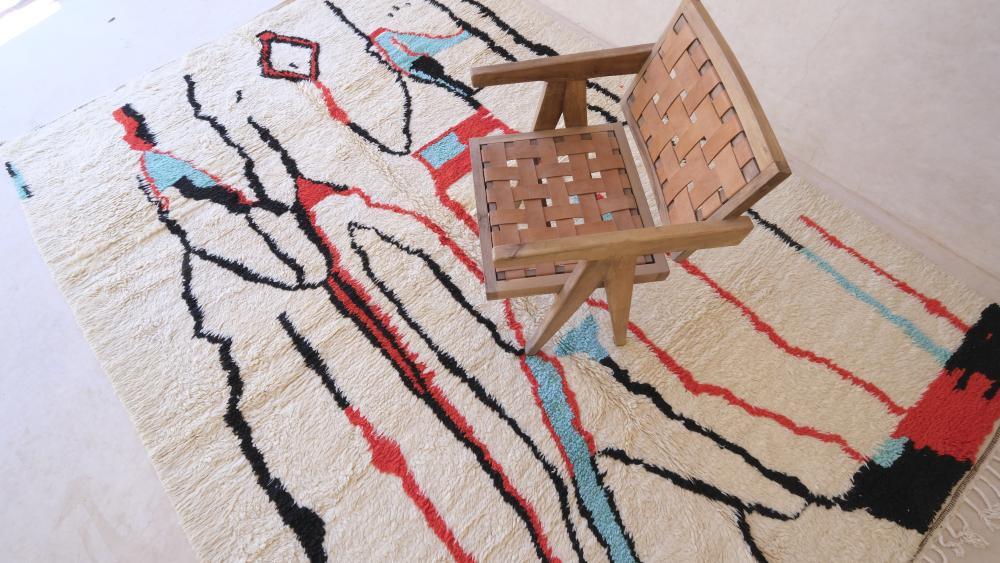 Azilal Moroccan Rug - 10.9 x 7.6 ft / 333 x 234 cm - Surcoma