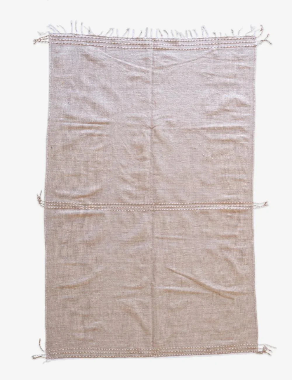 Moroccan Beige Kilim Zanafi 10.7 x 6.7 ft / 327 x 205 cm - Surcoma