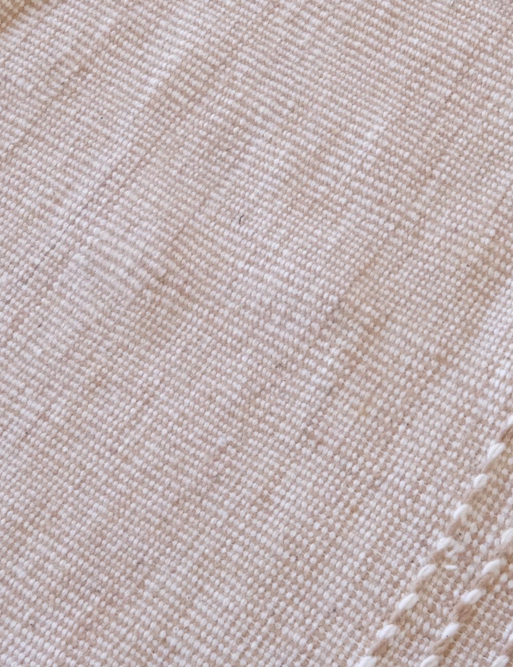 Moroccan Beige Kilim Zanafi 10.7 x 6.7 ft / 327 x 205 cm