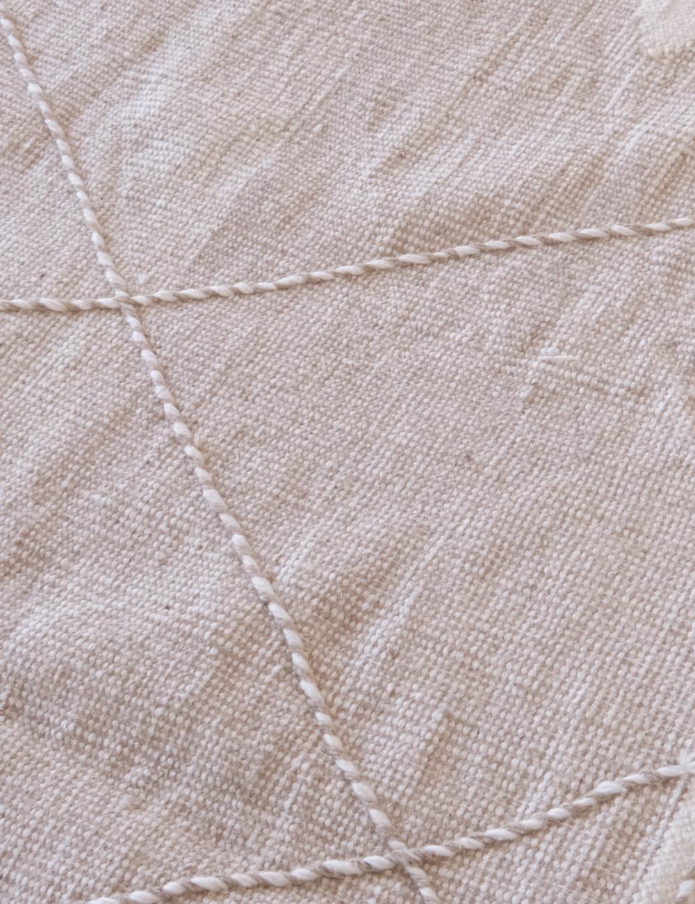 Moroccan Beige Kilim Zanafi 10.6 x 6.3 ft / 324 x 193 cm - Surcoma