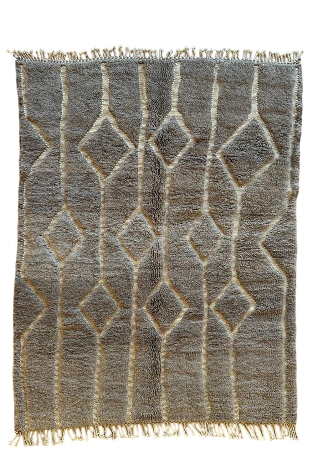 Moroccan Beni Mrirt Rug 8.6 x 6.1 ft / 262 x 188 cm - Surcoma