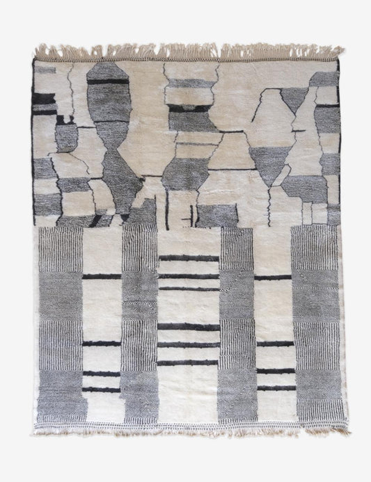 Custom Beni Mrirt Wool Rug - Surcoma