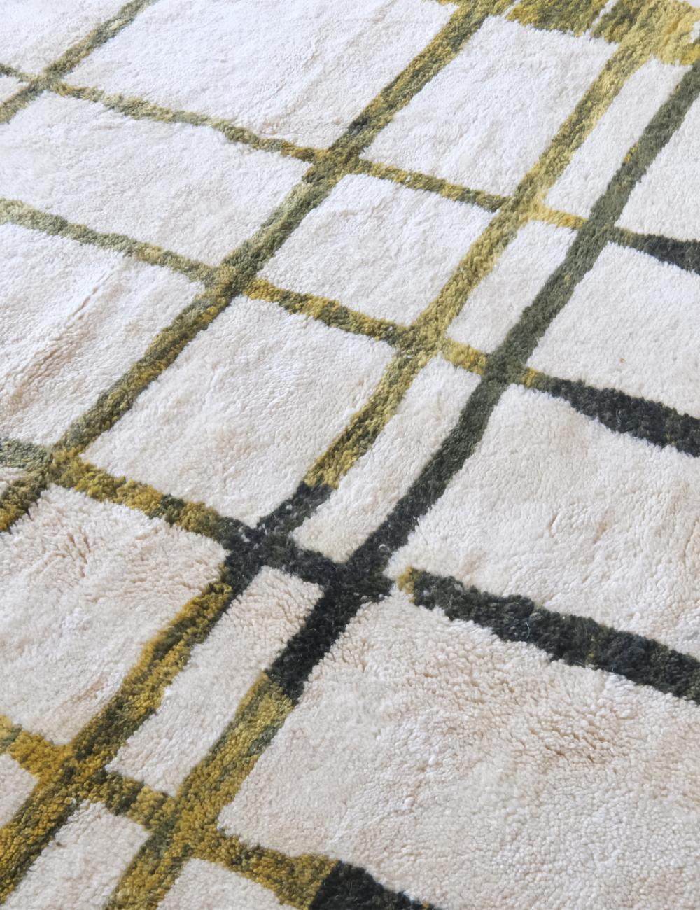 Moroccan Beni Mrirt Wool Rug 11.7 x 8.6 ft / 356 x 262 cm - Surcoma