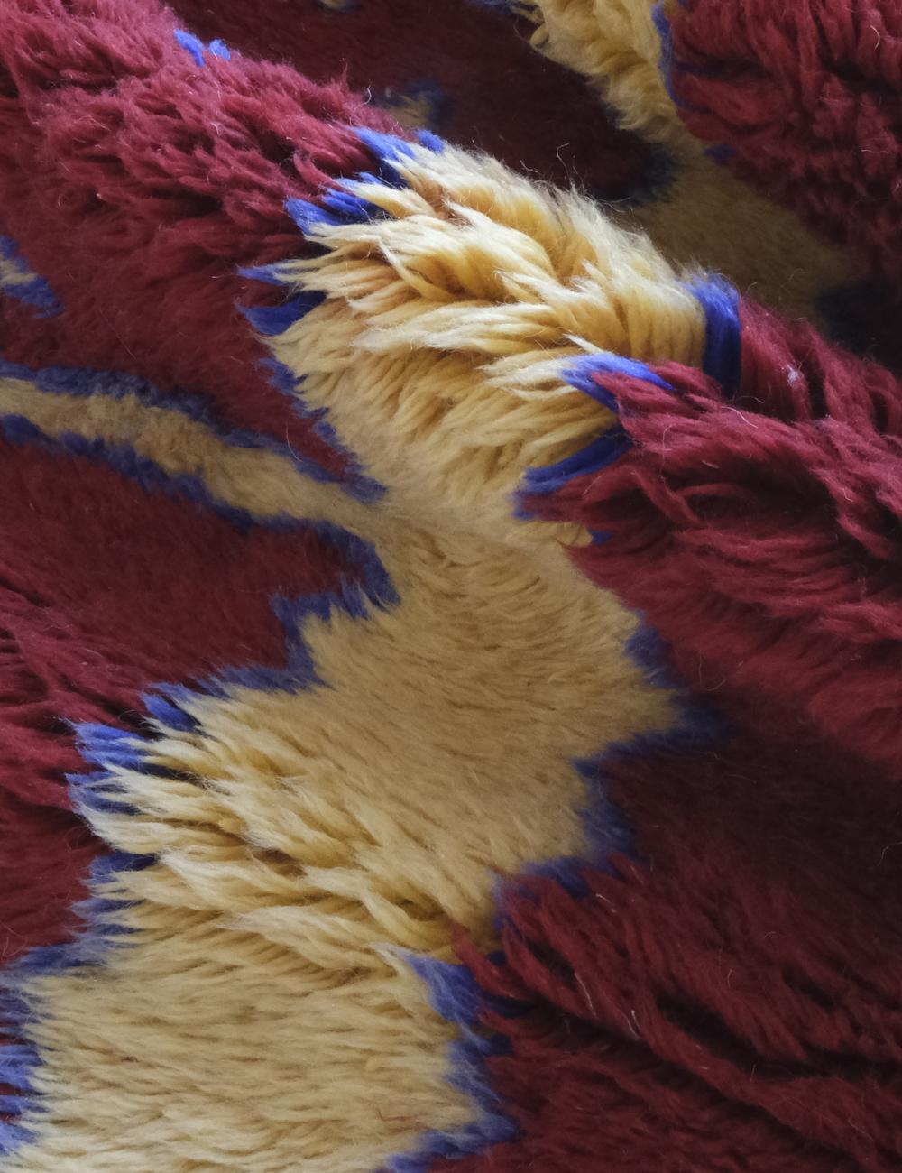 Moroccan Beni Mrirt Wool Rug 9.8 x 7.1 ft / 298 x 217 cm - Surcoma