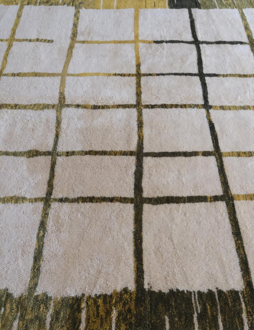 Moroccan Beni Mrirt Wool Rug 11.7 x 8.6 ft / 356 x 262 cm - Surcoma