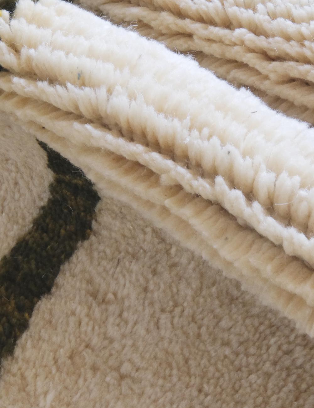 Moroccan Beni Mrirt Wool Rug 11.7 x 8.6 ft / 356 x 262 cm - Surcoma