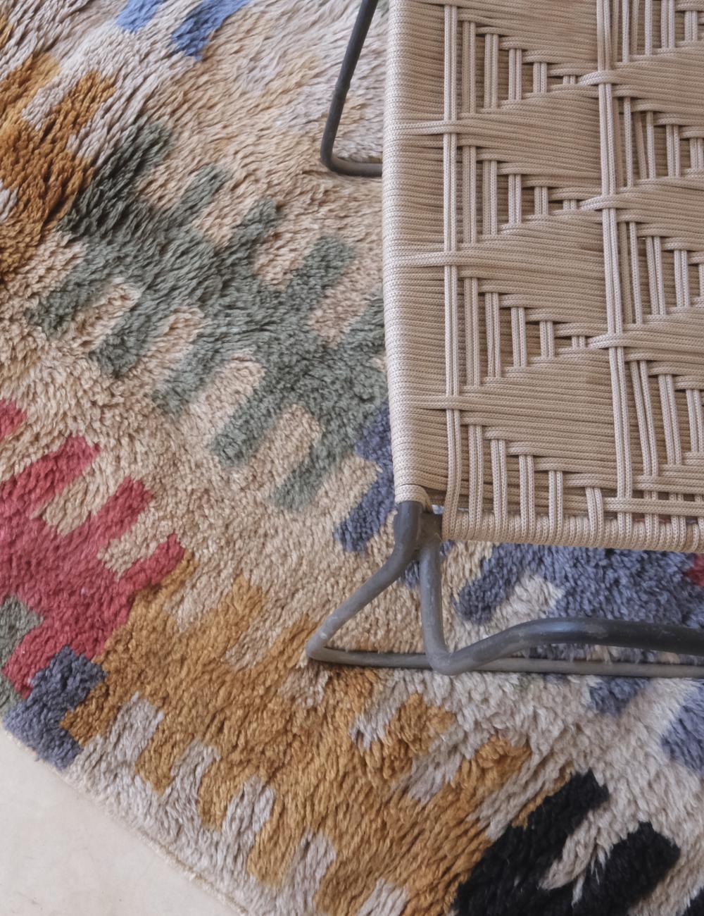 Moroccan Beni Mrirt Runner Rug 9.9 x 2.8 ft / 303 x 87 cm - Surcoma