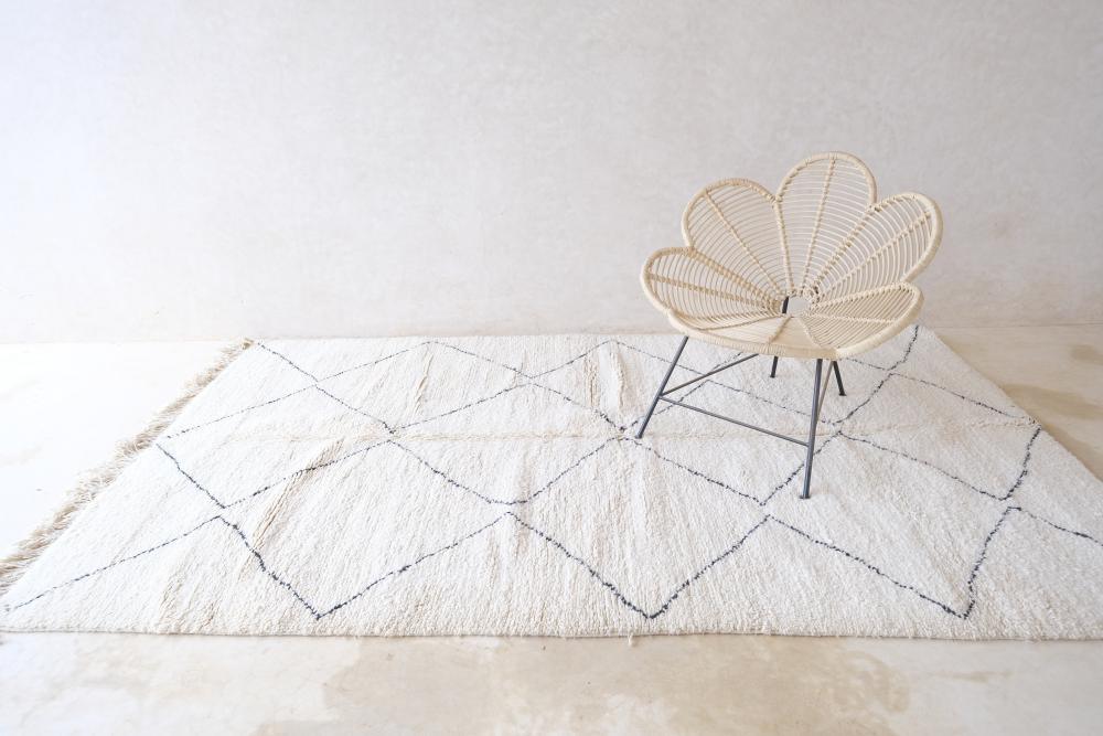 Beni Ourain Rug 10 x 6 ft / 305 x 185 cm - Surcoma