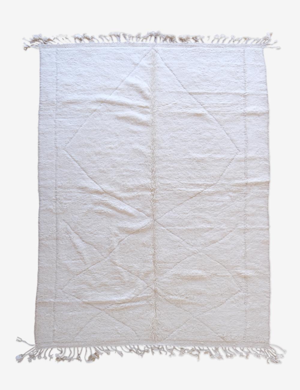 Moroccan Beni Ourain Wool Rug 11.2 x 7.9 ft / 340 x 241 cm