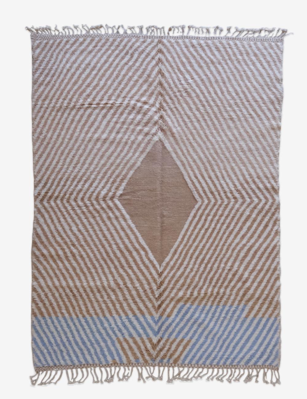 Moroccan Boujad Wool Rug 10 x 6.9 ft / 305 x 211 cm - Surcoma
