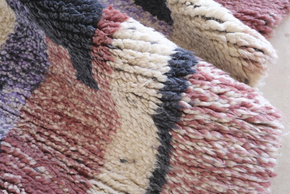 Moroccan Boujad Wool Rug 8.5 x 5.9 ft / 260 x 180 cm - Surcoma