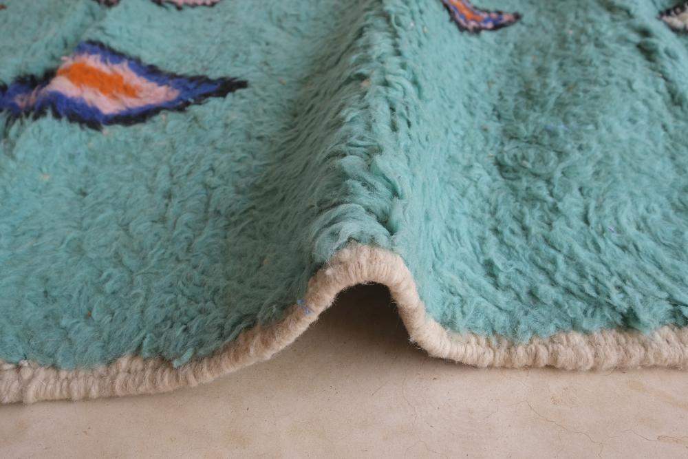 Moroccan Boujad Wool Rug 10.2 x 7.2 ft / 310 x 220 cm - Surcoma