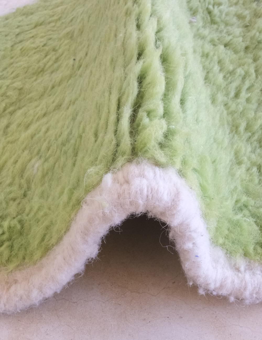 Moroccan Boujad Wool Rug 7.9 x 4.9 ft / 241 x 151 cm - Surcoma