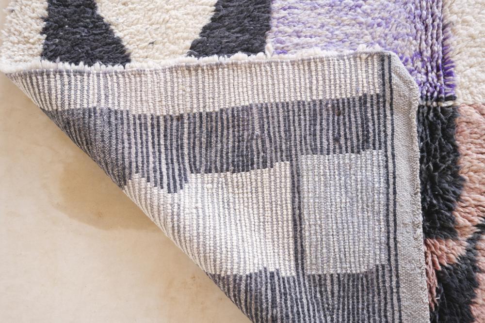 Moroccan Boujad Wool Rug 8.5 x 5.9 ft / 260 x 180 cm - Surcoma
