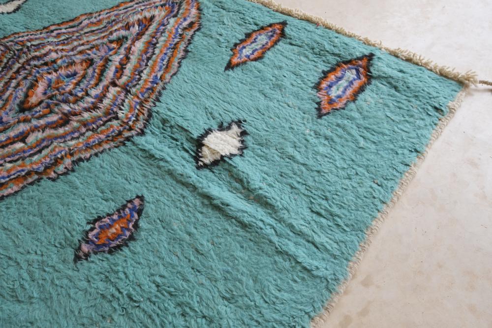 Moroccan Boujad Wool Rug 10.2 x 7.2 ft / 310 x 220 cm - Surcoma