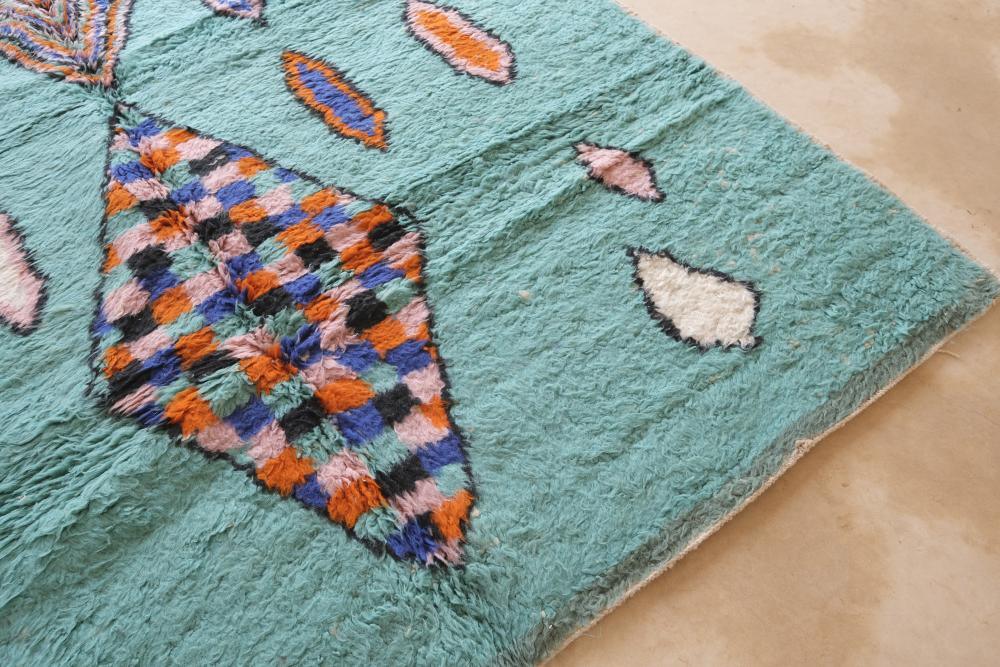 Moroccan Boujad Wool Rug 10.2 x 7.2 ft / 310 x 220 cm - Surcoma