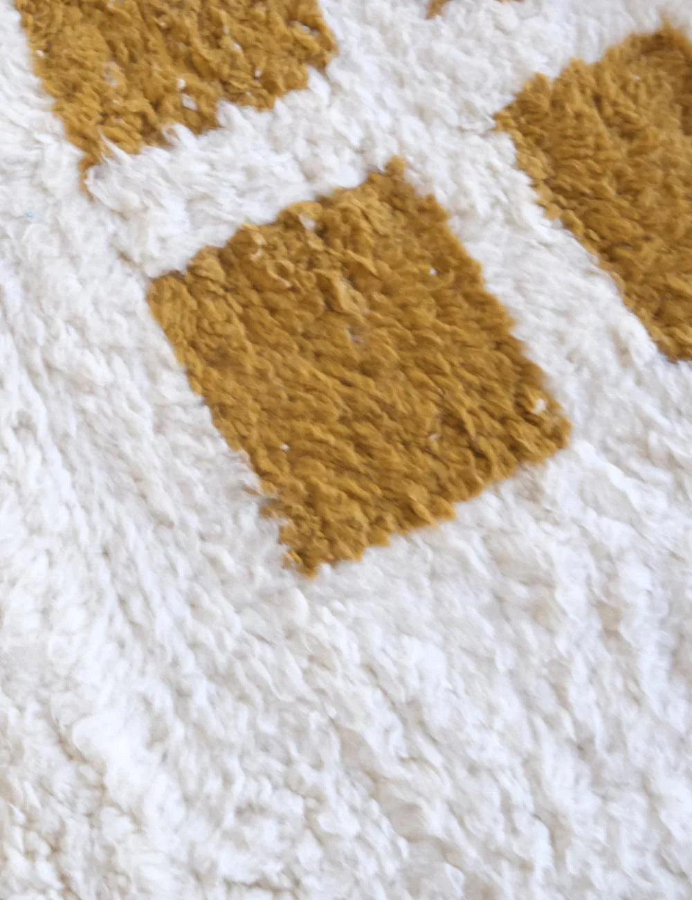 Moroccan Checker Wool Rug 9.5 x 7.7 ft / 290 x 236 cm - Surcoma