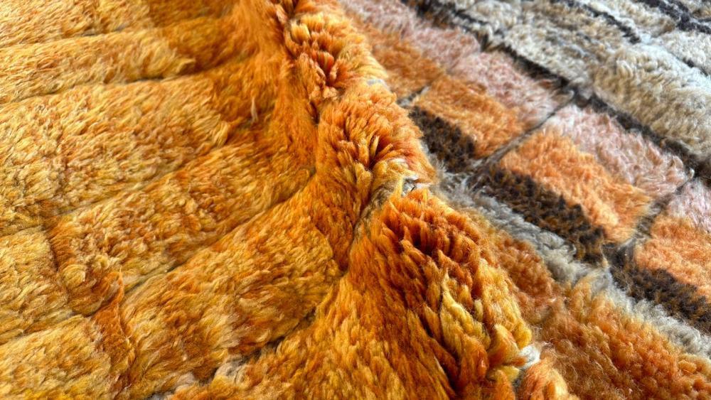Moroccan Contemporary Wool Rug 10.6 x 7 ft / 322 x 215 cm - Surcoma