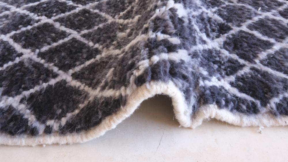 Moroccan Contemporary Gray Rug 9.9 x 8 ft / 302 x 246 cm - Surcoma