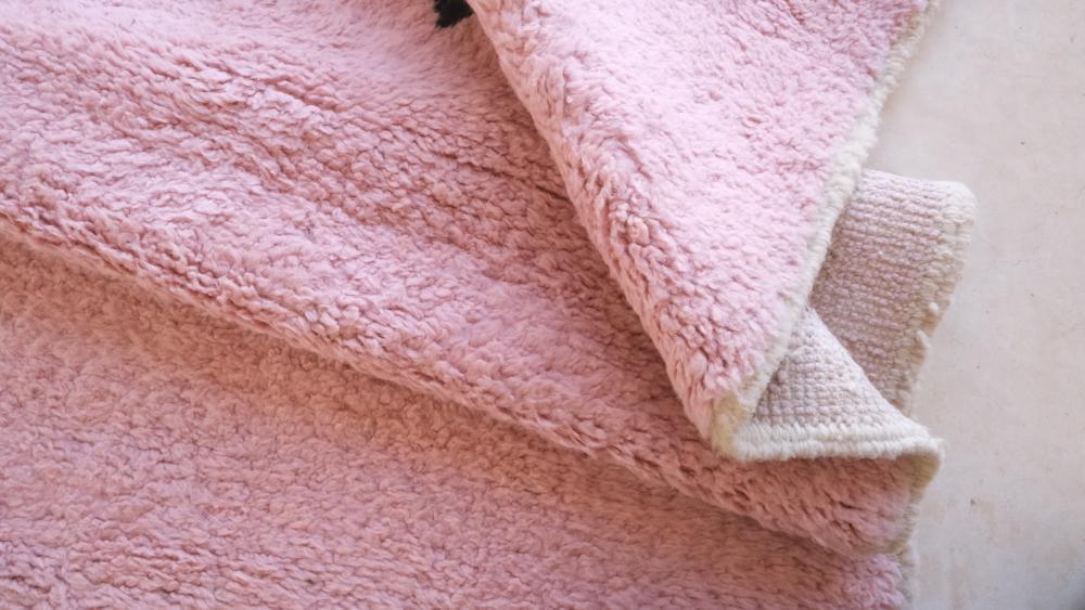 Moroccan Contemporary Pink Rug 9.8 x 8 ft / 298 x 245 cm - Surcoma