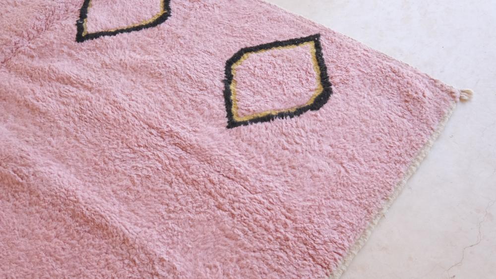 Moroccan Contemporary Pink Rug 9.8 x 8 ft / 298 x 245 cm - Surcoma